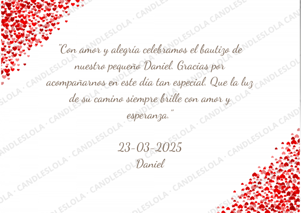TARJETAS PERSONALIZADAS CON LUZ Y AROMA - Imagen 6