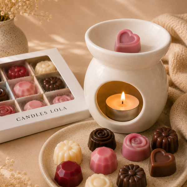 PACK QUEMADOR + BOMBONES AROMATICOS